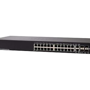 Cisco SF350 24P 24 Port 10/100 PoE Managed Switch