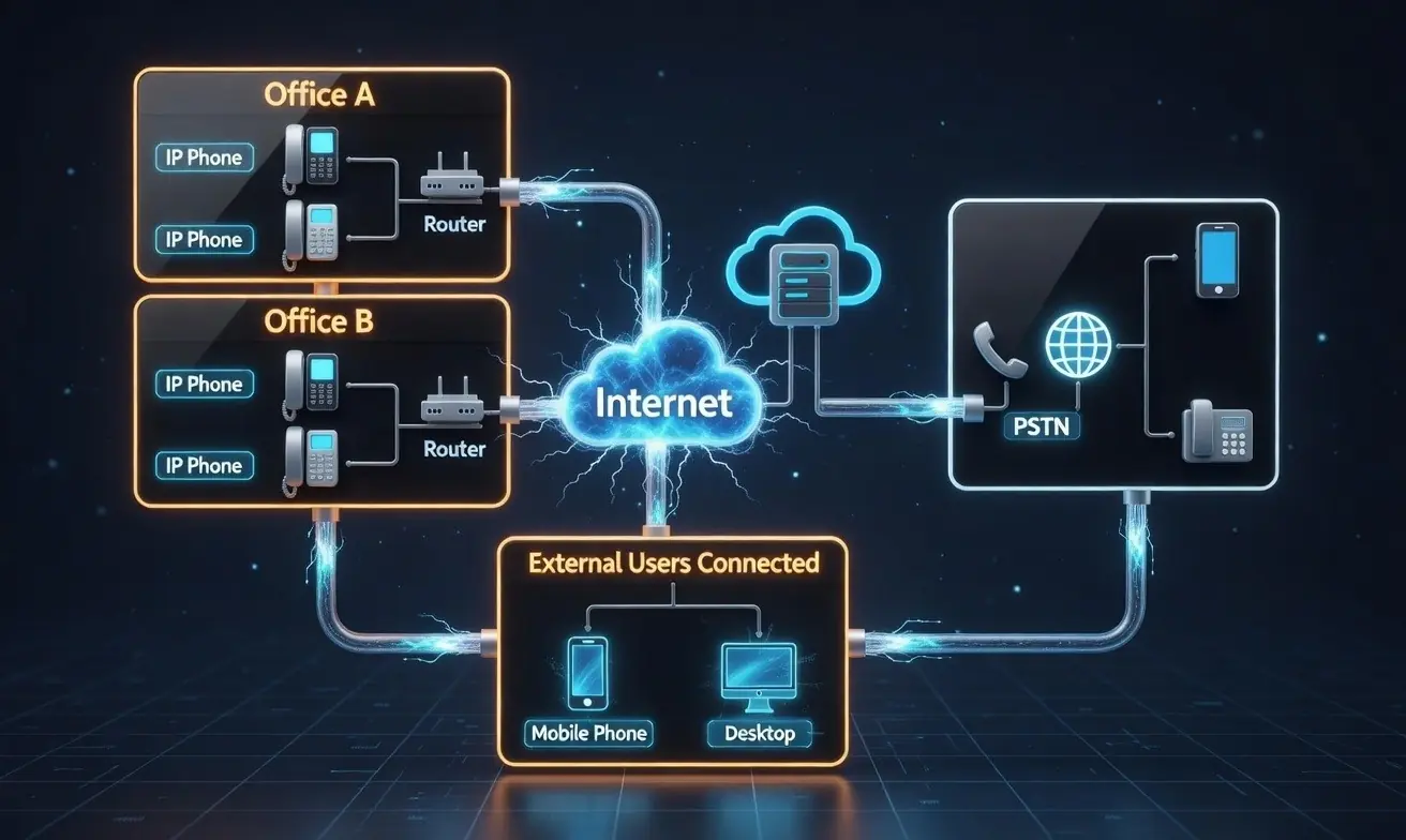 Cloud PBX Works