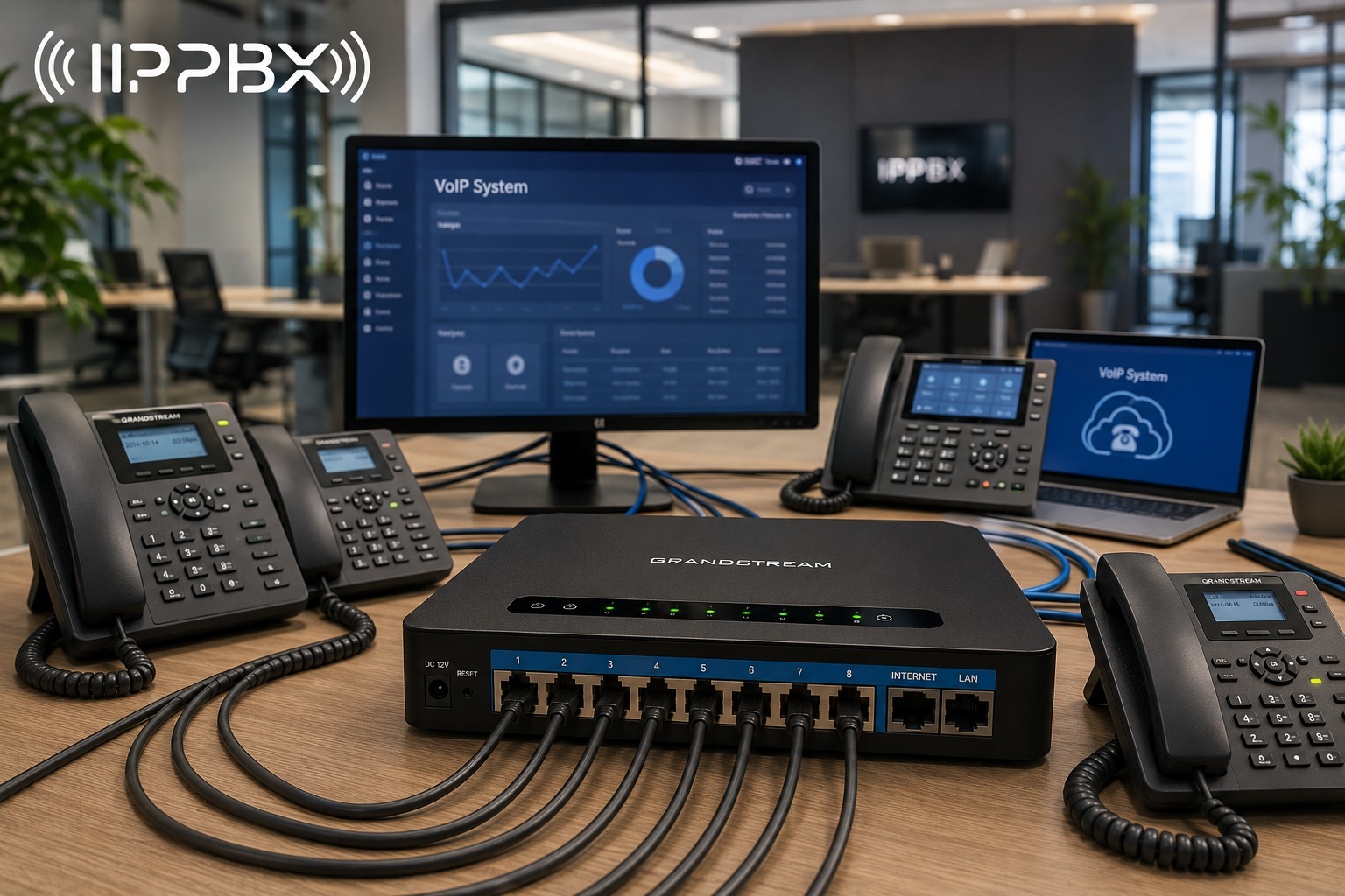 Grandstream 8-Port FXS Gateway